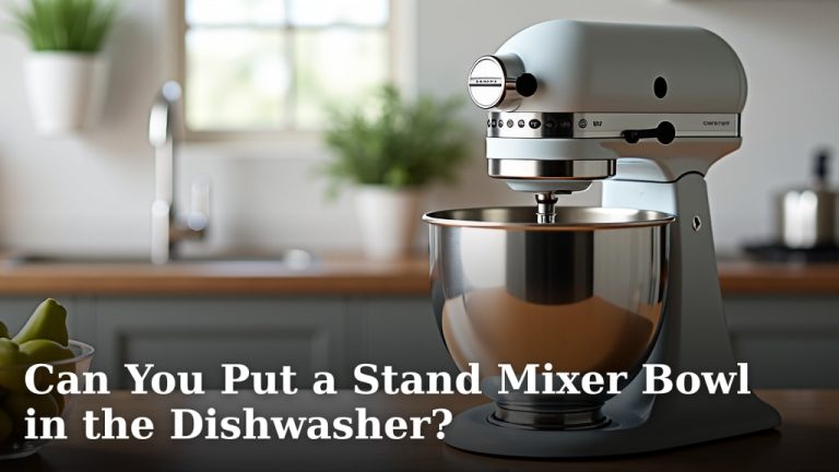 Can You Put a Stand Mixer Bowl in the Dishwasher?