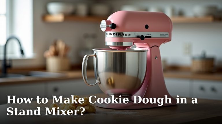 How to Make Cookie Dough in a Stand Mixer?