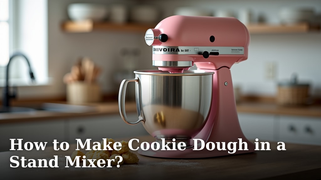 How to Make Cookie Dough in a Stand Mixer?