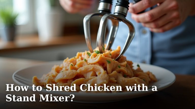 How to Shred Chicken with a Stand Mixer?