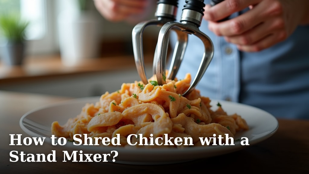 How to Shred Chicken with a Stand Mixer?
