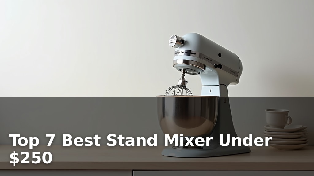 Top 7 Best Stand Mixer Under $250