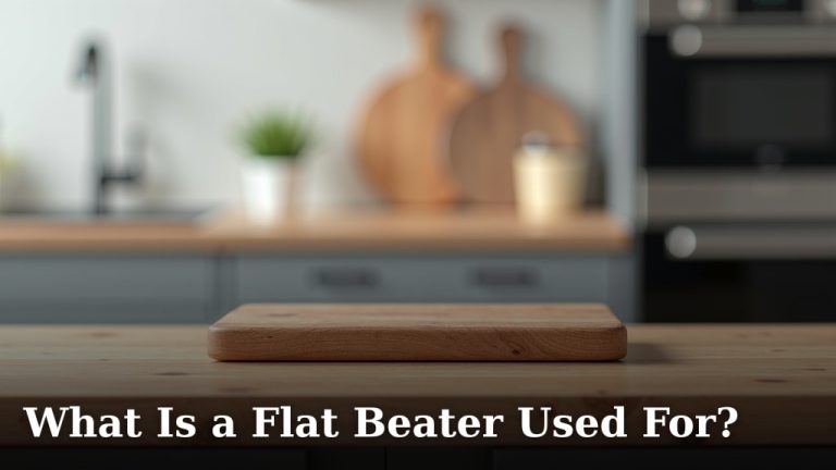What Is a Flat Beater Used For?
