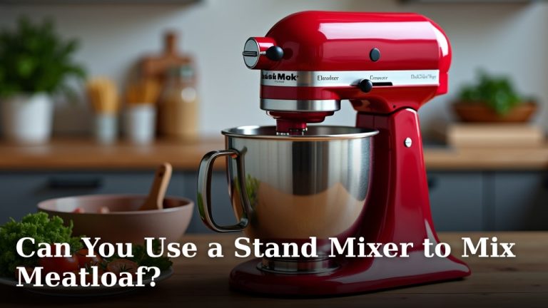 Can You Use a Stand Mixer to Mix Meatloaf?