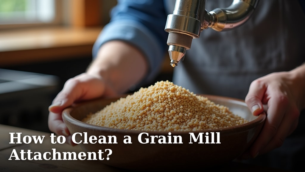How to Clean a Grain Mill Attachment?