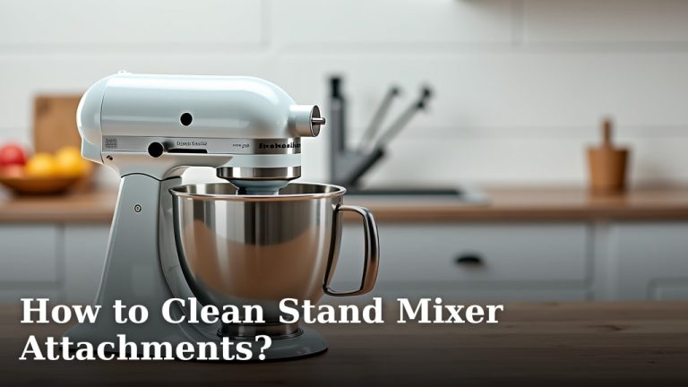 How to Clean Stand Mixer Attachments?