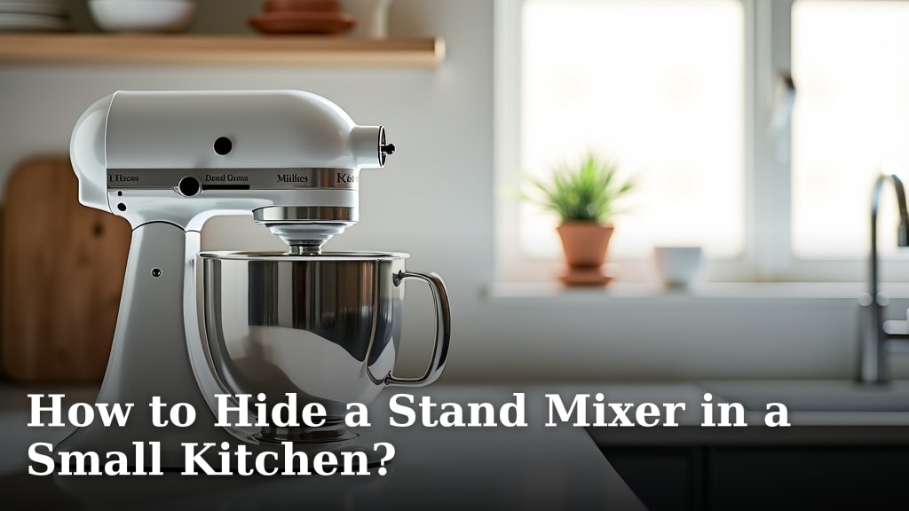 How to Hide a Stand Mixer in a Small Kitchen?