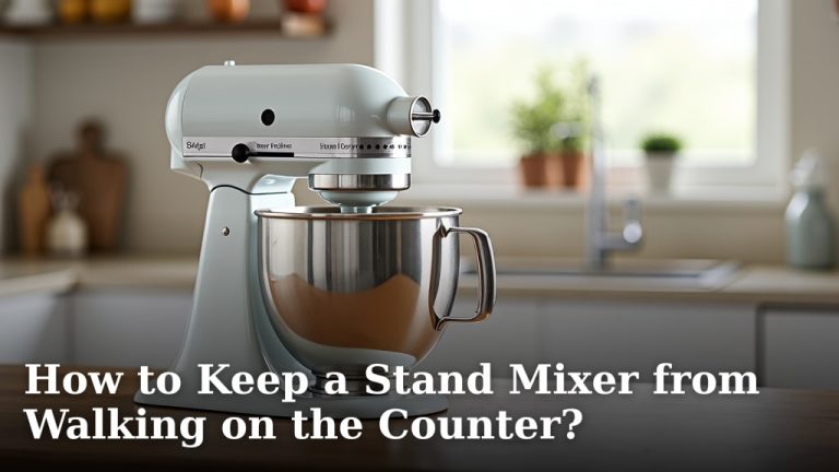 How to Keep a Stand Mixer from Walking on the Counter?