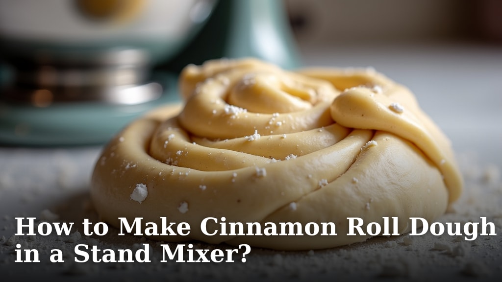 How to Make Cinnamon Roll Dough in a Stand Mixer?