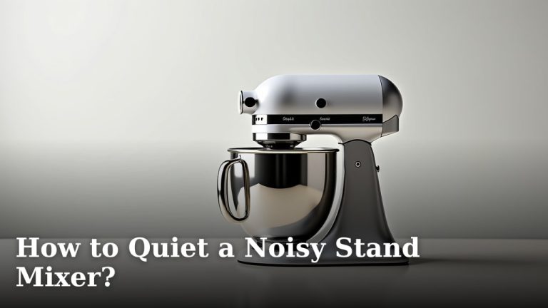 How to Quiet a Noisy Stand Mixer?