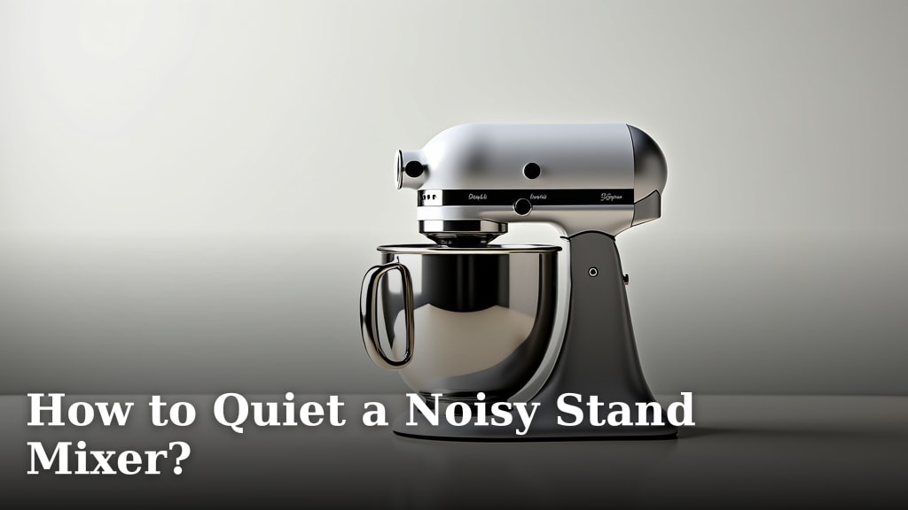 How to Quiet a Noisy Stand Mixer?