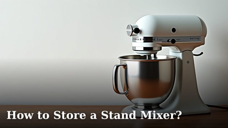 How to Store a Stand Mixer?