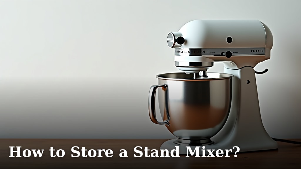How to Store a Stand Mixer?
