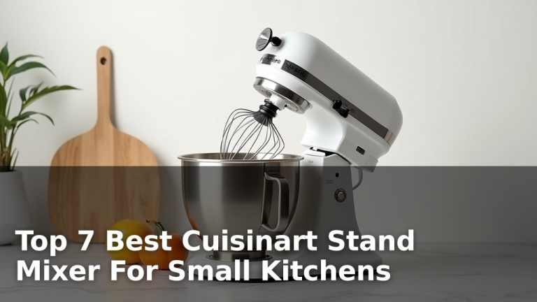 Top 7 Best Cuisinart Stand Mixer For Small Kitchens