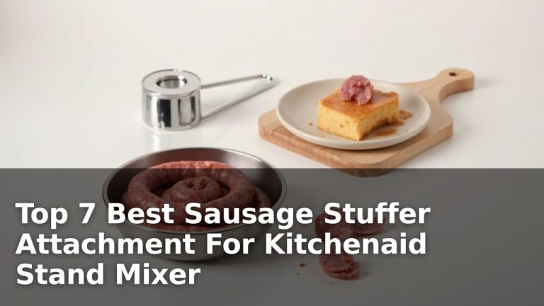 Top 7 Best Sausage Stuffer Attachment For Kitchenaid Stand Mixer