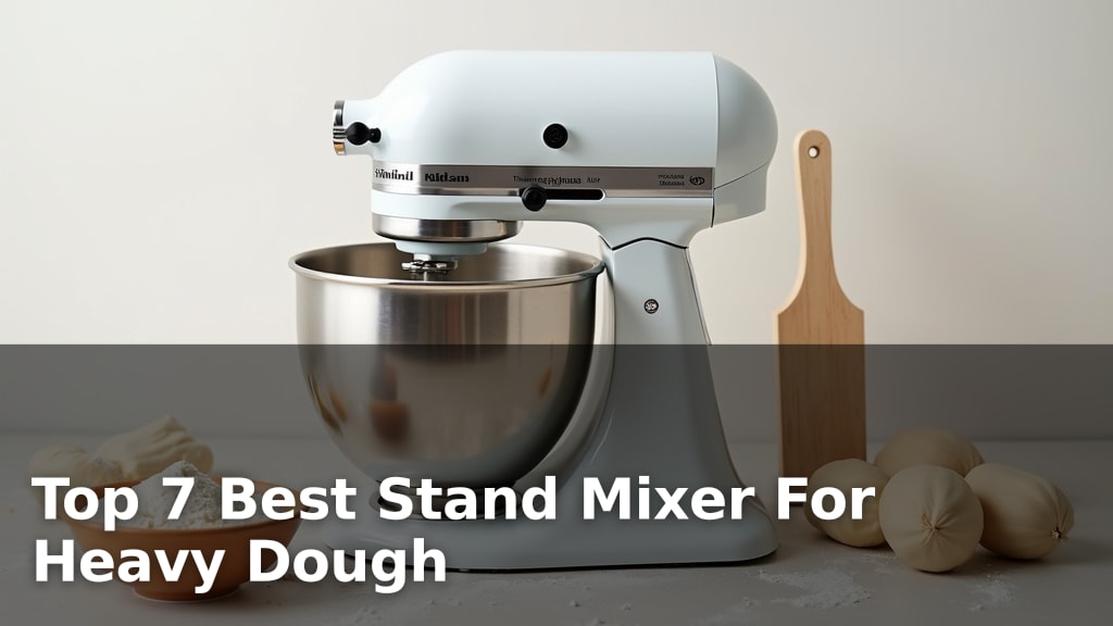 Top 7 Best Stand Mixer For Heavy Dough