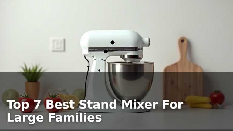 Top 7 Best Stand Mixer For Large Families