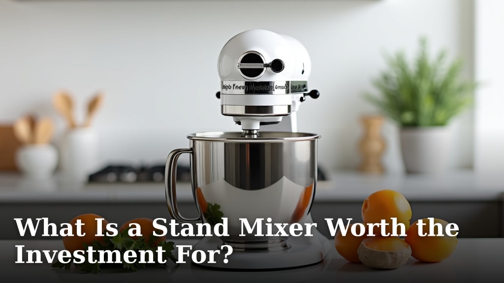 What Is a Stand Mixer Worth the Investment For?
