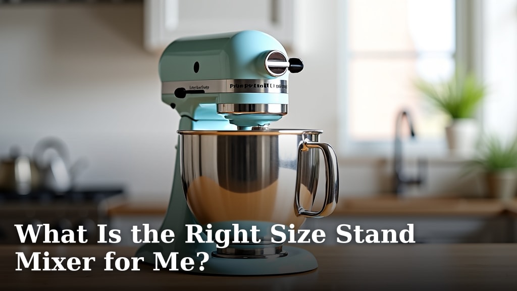 What Is the Right Size Stand Mixer for Me?
