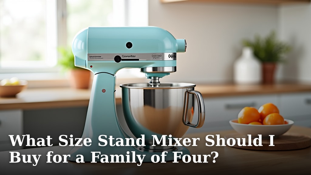 What Size Stand Mixer Should I Buy for a Family of Four?