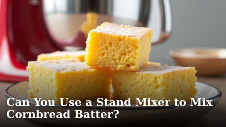 Can You Use a Stand Mixer to Mix Cornbread Batter?