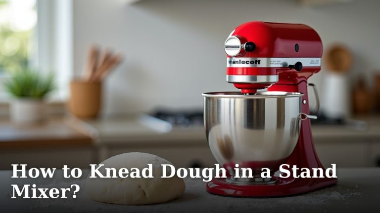 How to Knead Dough in a Stand Mixer?