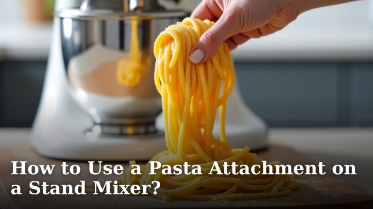 How to Use a Pasta Attachment on a Stand Mixer?