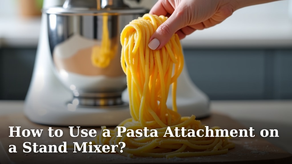 How to Use a Pasta Attachment on a Stand Mixer?
