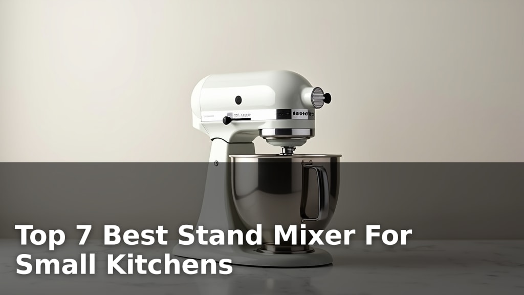 Top 7 Best Stand Mixer For Small Kitchens