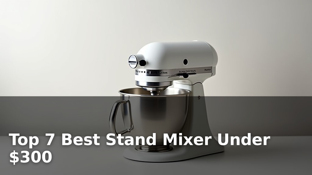 Top 7 Best Stand Mixer Under $300