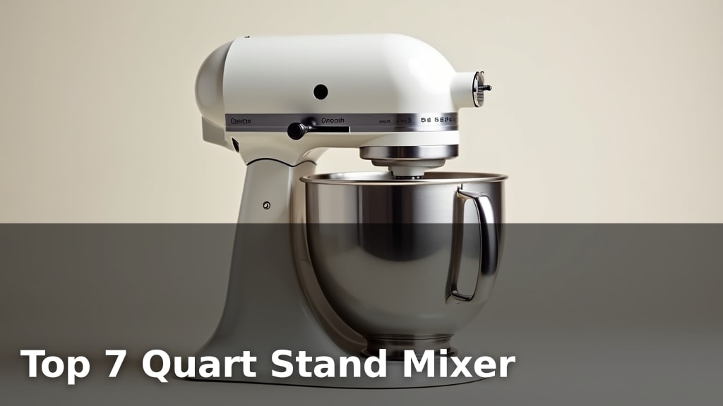 Top 7 Quart Stand Mixer