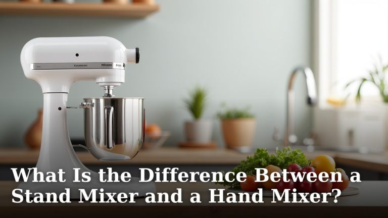 What Is the Difference Between a Stand Mixer and a Hand Mixer?