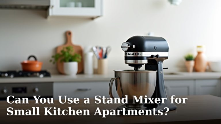 Can You Use a Stand Mixer for Small Kitchen Apartments?