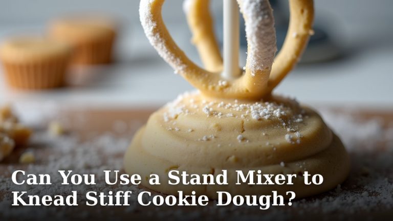 Can You Use a Stand Mixer to Knead Stiff Cookie Dough?