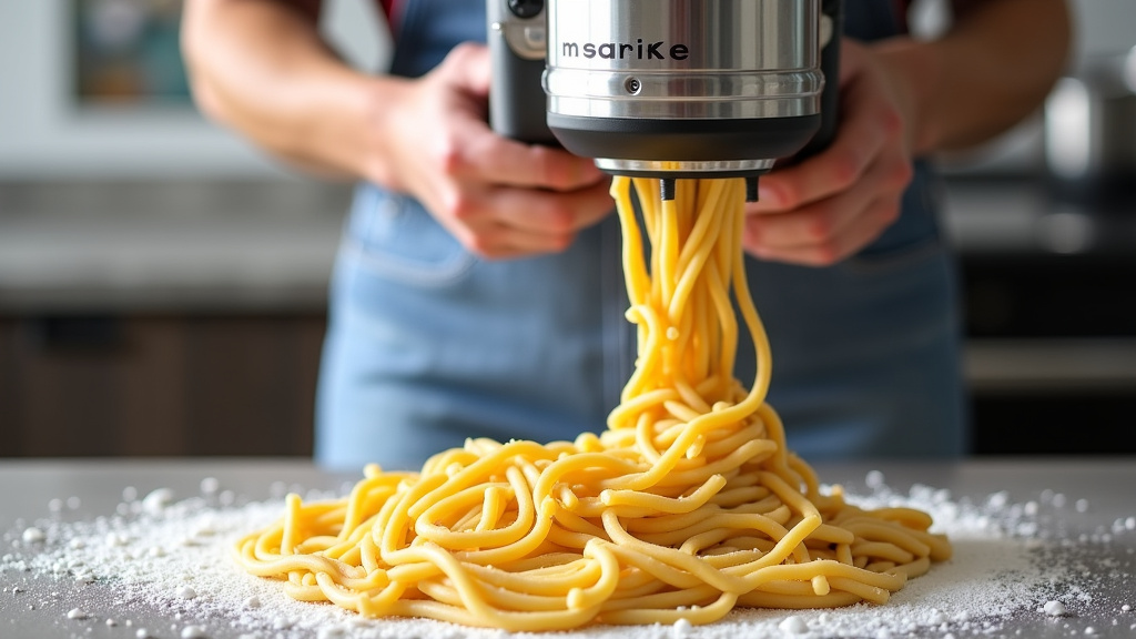 Preparing to Make Pasta Dough with Your Stand Mixer