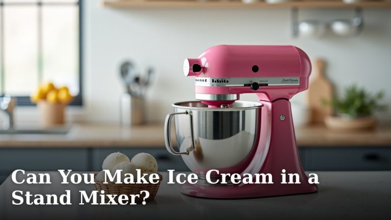 Can You Make Ice Cream in a Stand Mixer?