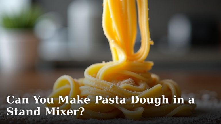 Can You Make Pasta Dough in a Stand Mixer?