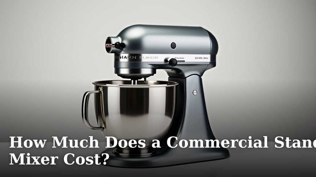 How Much Does a Commercial Stand Mixer Cost?