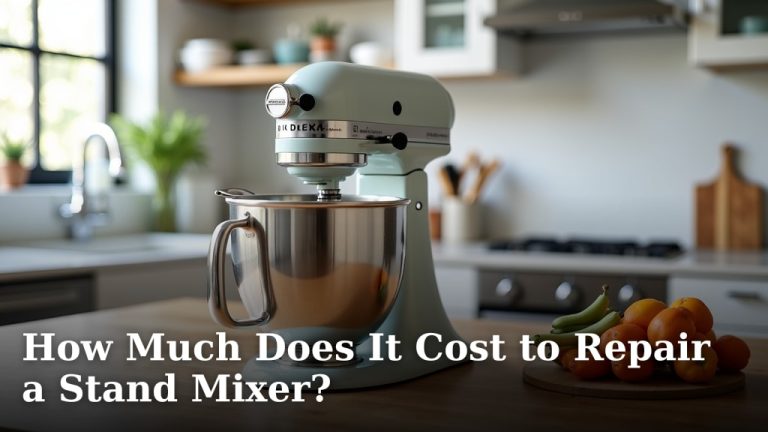 How Much Does It Cost to Repair a Stand Mixer?