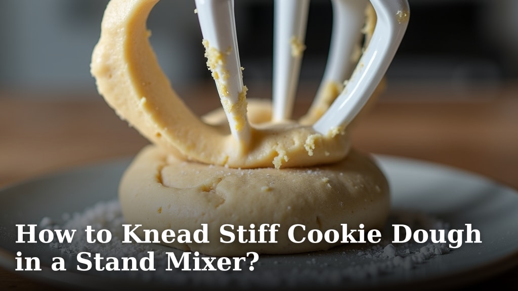 How to Knead Stiff Cookie Dough in a Stand Mixer?