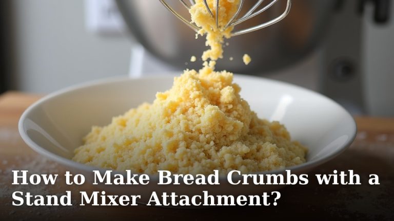 How to Make Bread Crumbs with a Stand Mixer Attachment?