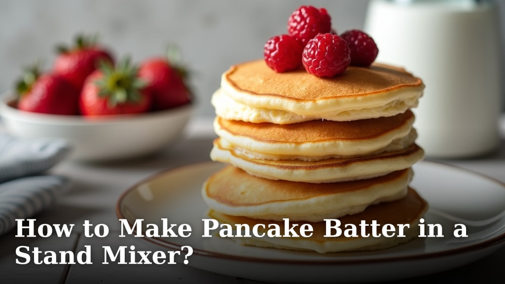 How to Make Pancake Batter in a Stand Mixer?