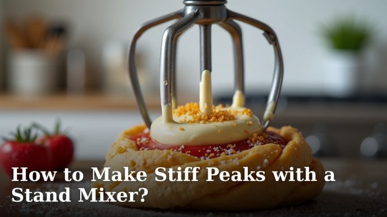 How to Make Stiff Peaks with a Stand Mixer?