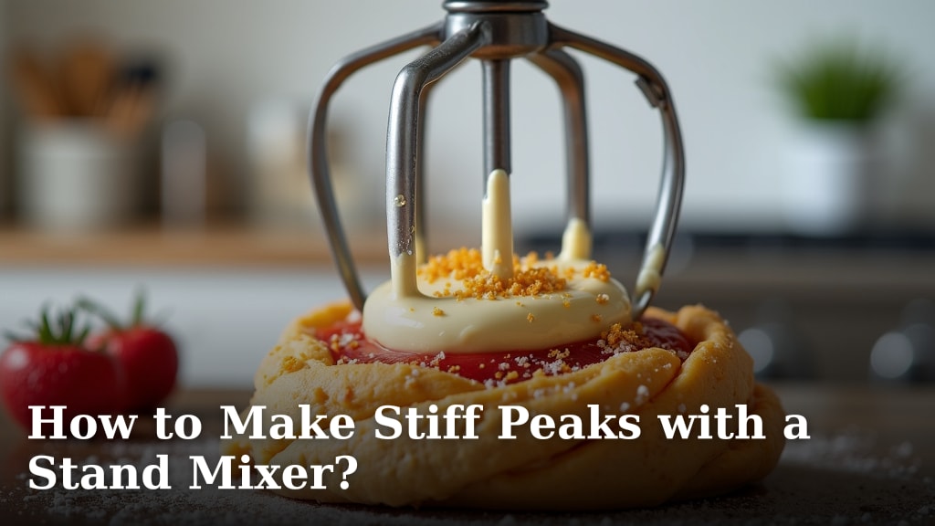 How to Make Stiff Peaks with a Stand Mixer?