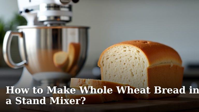 How to Make Whole Wheat Bread in a Stand Mixer?