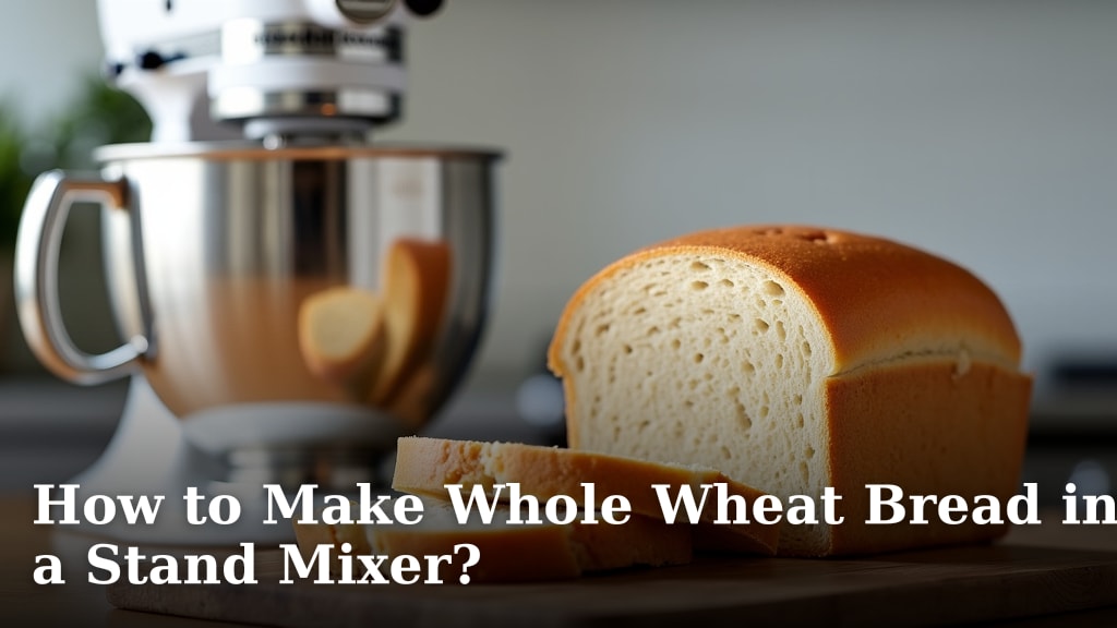 How to Make Whole Wheat Bread in a Stand Mixer?