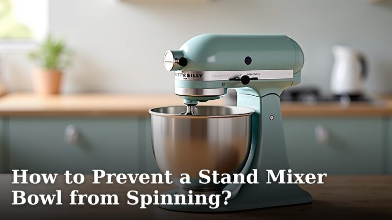 How to Prevent a Stand Mixer Bowl from Spinning?