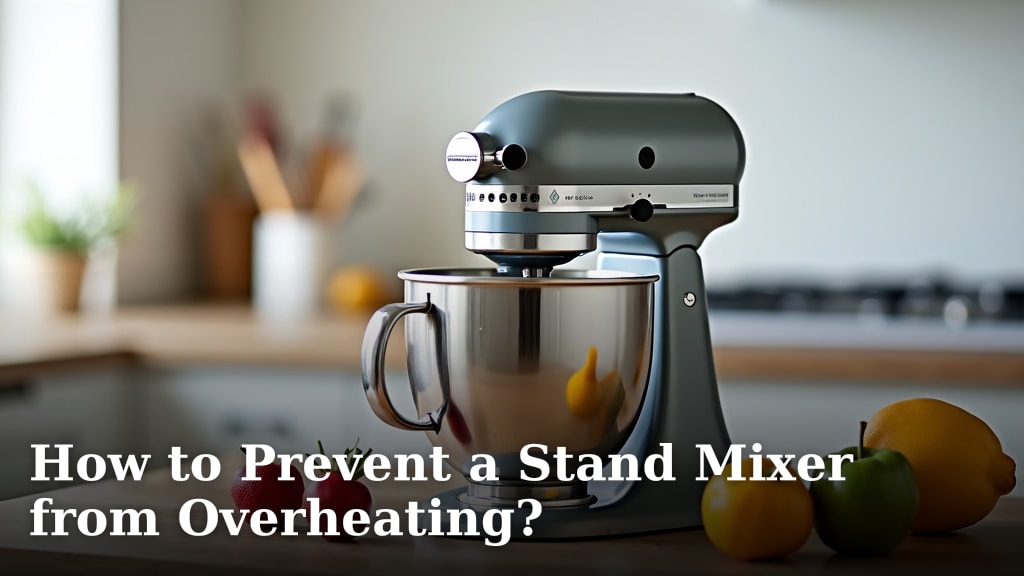 How to Prevent a Stand Mixer from Overheating?