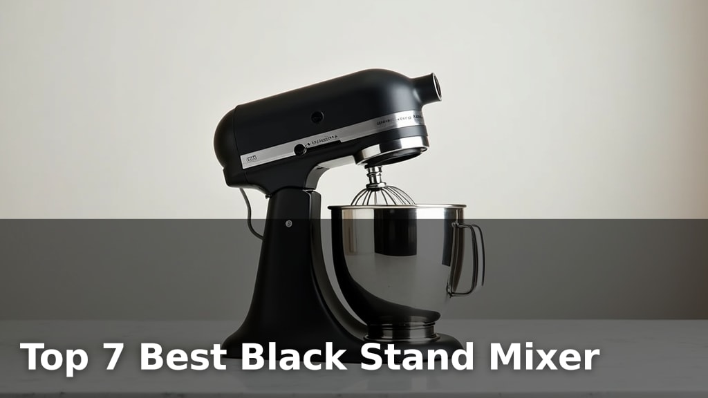 Top 7 Best Black Stand Mixer