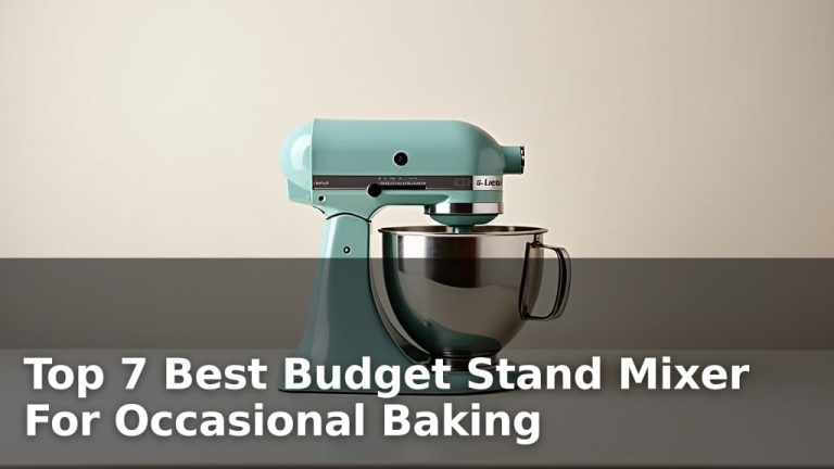 Top 7 Best Budget Stand Mixer For Occasional Baking